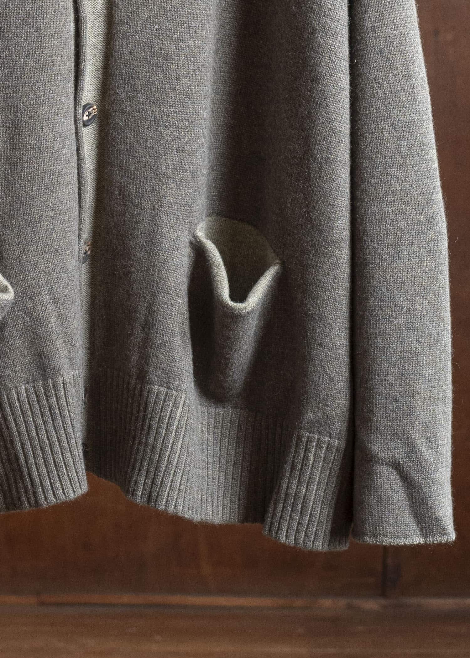 ZIGGY CHEN 0M2532503 CREW-NECK CARDIGAN 54