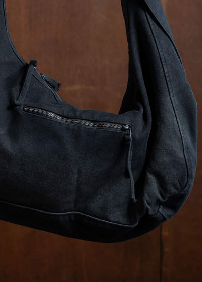 Professor.E Parachute Bag Washed Black 24FW-PE-ACC-04