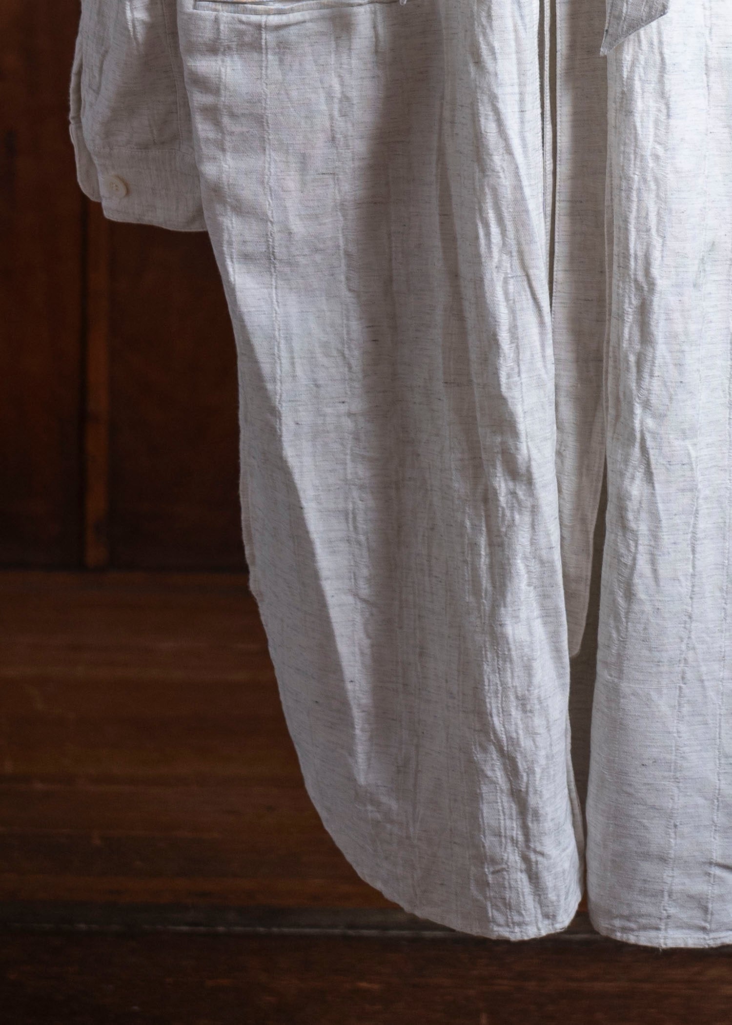 HEōS HEAW-SH004 Hunting Shirt Indigo&White