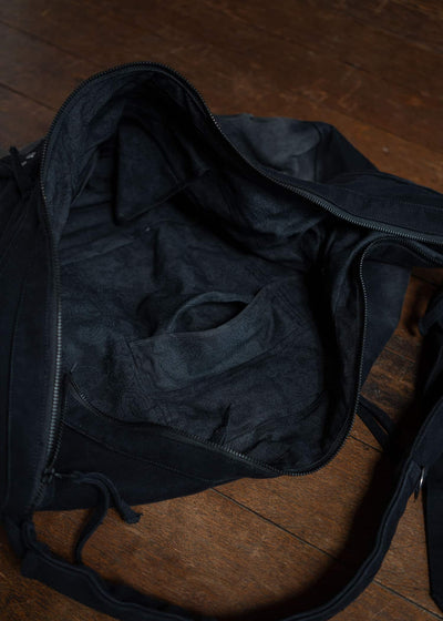 Professor.E Parachute Bag Washed Black 24FW-PE-ACC-04