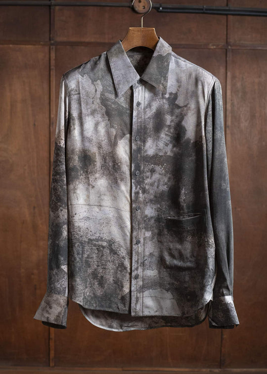 ZIGGY CHEN 0M2530705 CLASSIC DIGITAL PRINT SHIRT 03