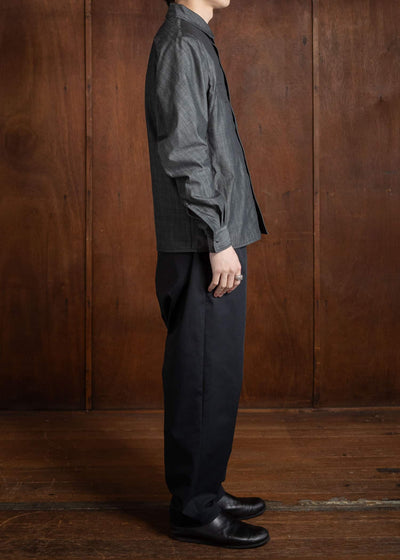 OPPOSE DUALITY 2Pocket Dungarees Shirts OD2001SHT-24SS Black