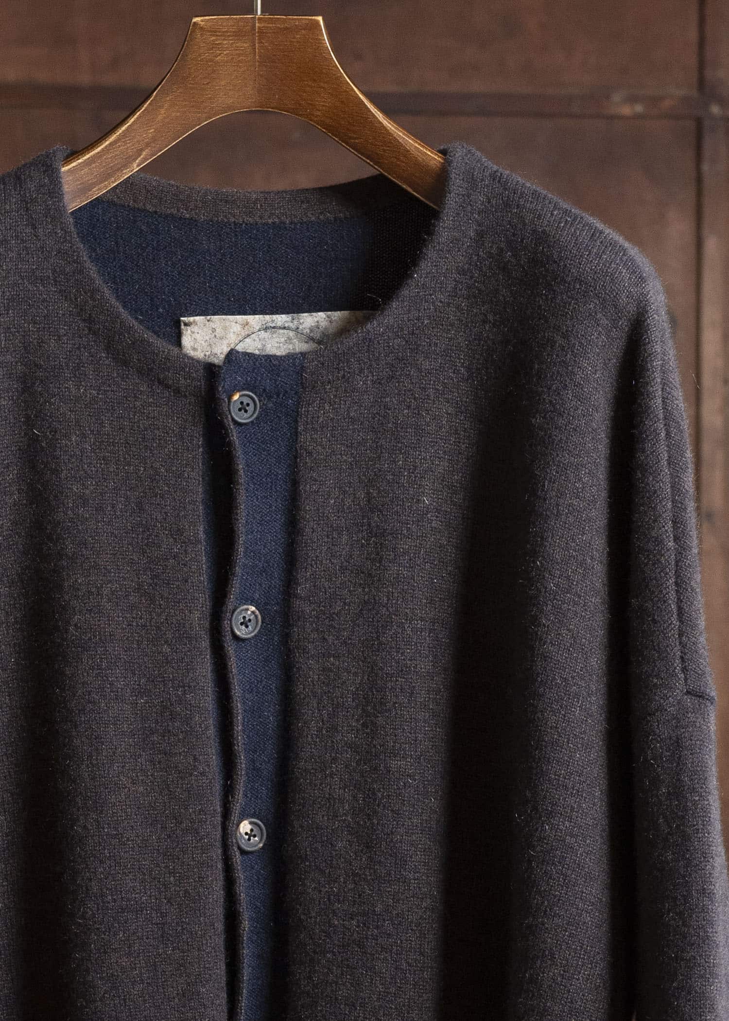 ZIGGY CHEN 0M2532504 CREW-NECK CARDIGAN 83