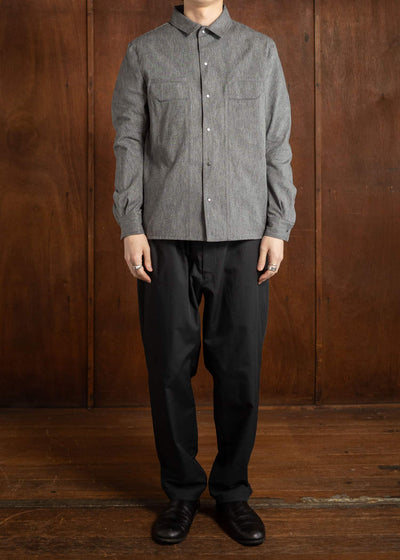 OPPOSE DUALITY 2Pocket Dungarees Shirts OD2001SHT-24SS Gray