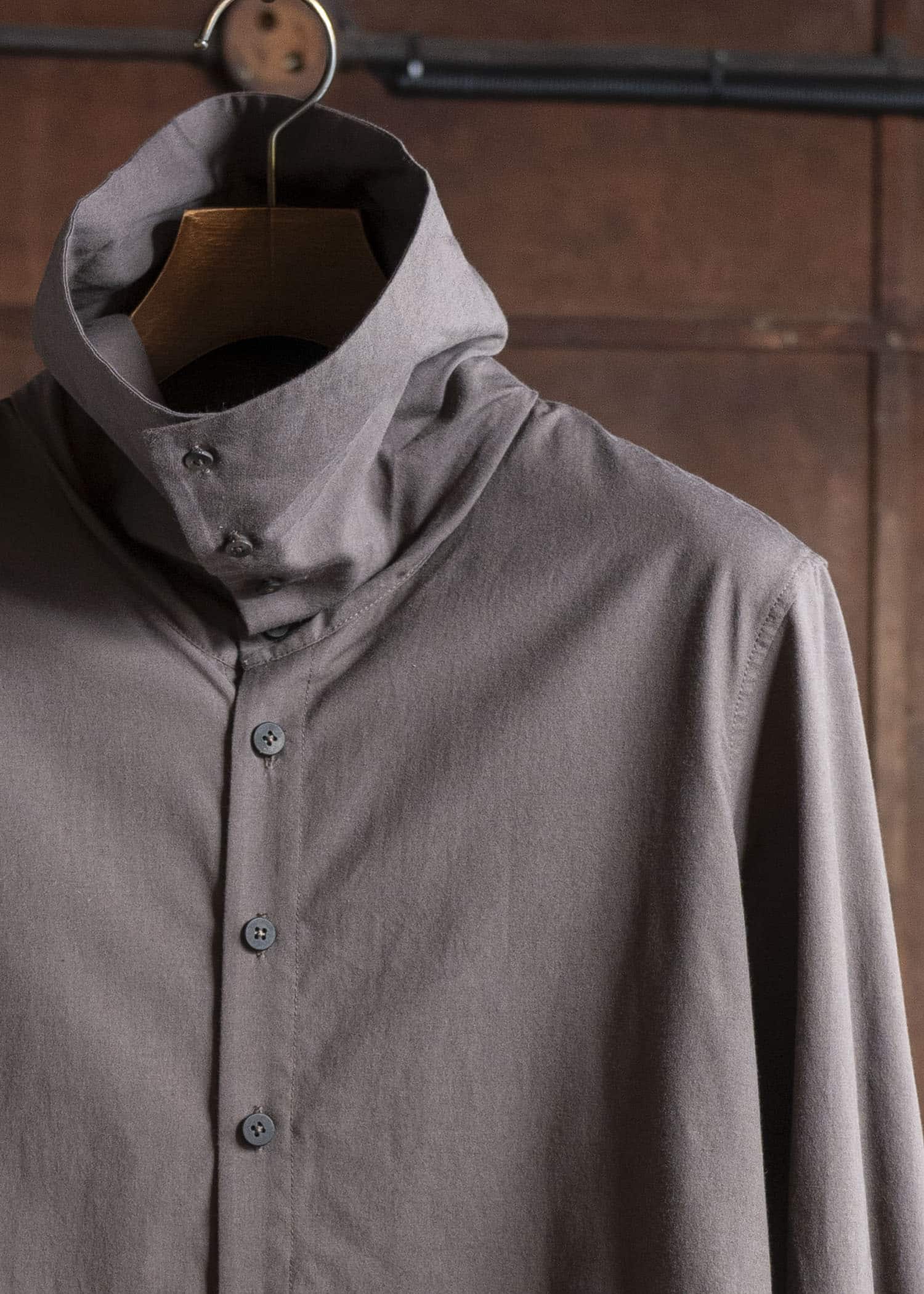 ZIGGY CHEN 0M2530734 HIGH COLLAR SHIRT 62