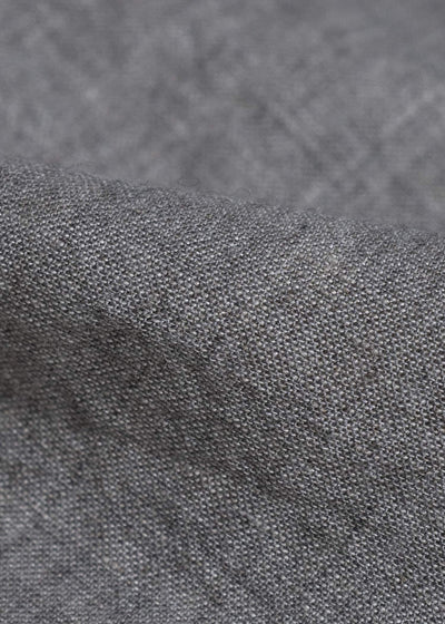 Gorsch #141ST-SSSH03-LCY Yak Mixed L/C Pullover Capri Short Sleeve Shirt Light Grey