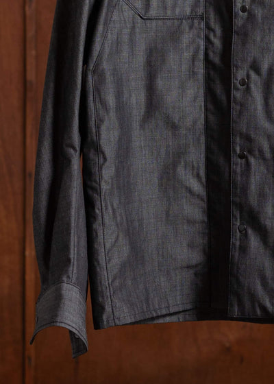 OPPOSE DUALITY 2Pocket Dungarees Shirts OD2001SHT-24SS Black