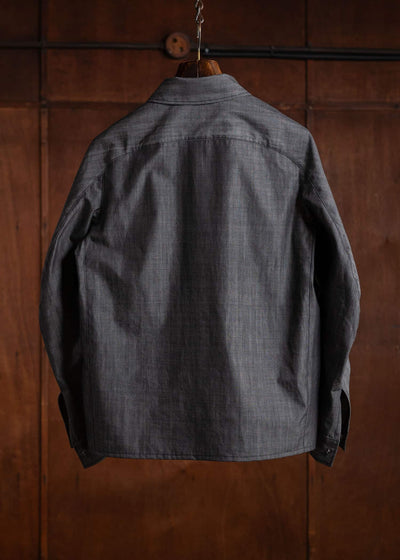 OPPOSE DUALITY 2Pocket Dungarees Shirts OD2001SHT-24SS Black