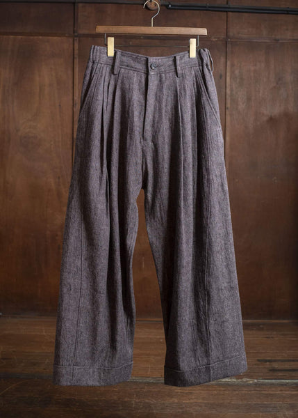 ZIGGY CHEN 0M2530548 WIDE-LEG DENIM TROUSERS 63