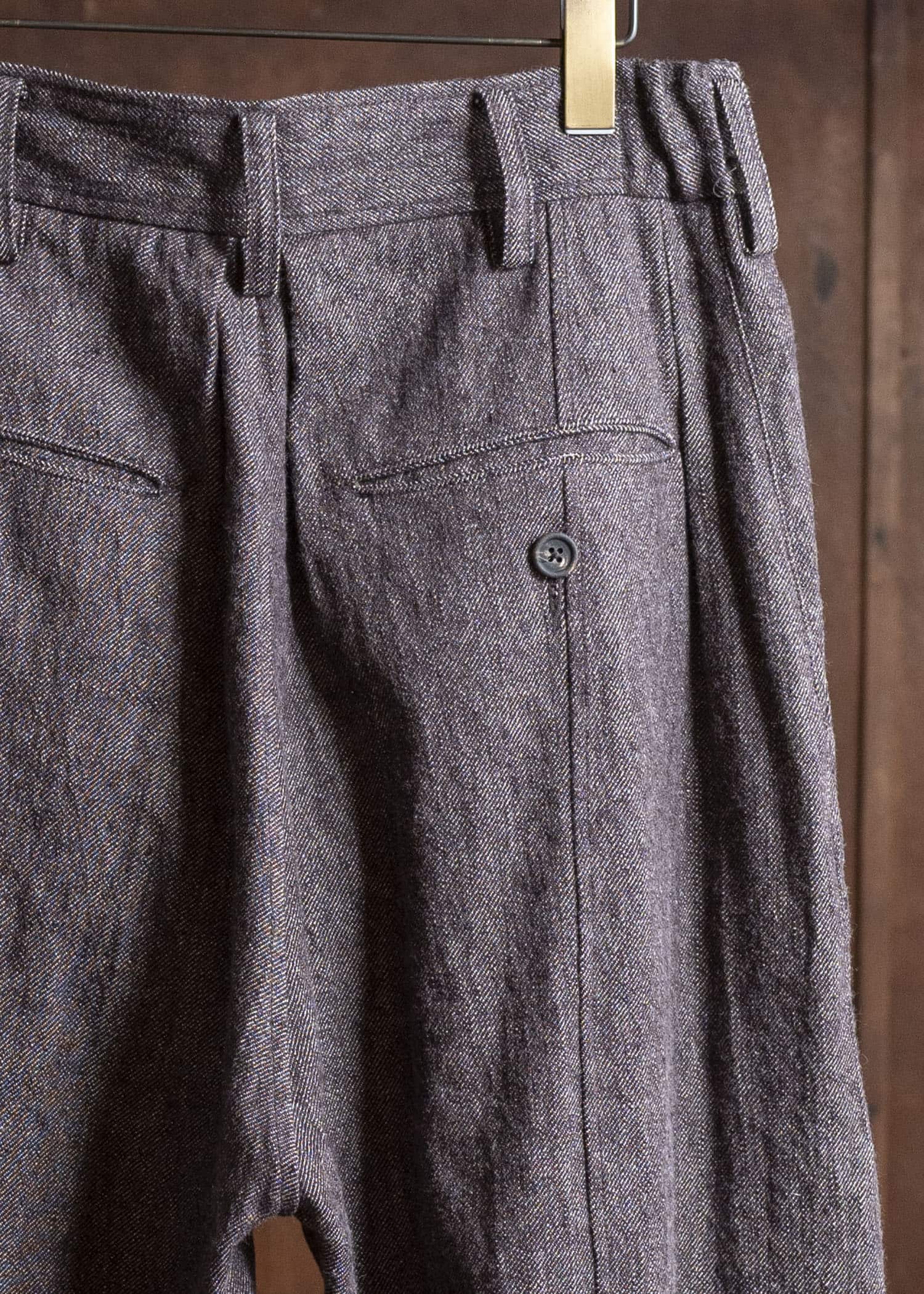 ZIGGY CHEN 0M2530548 WIDE-LEG DENIM TROUSERS 63