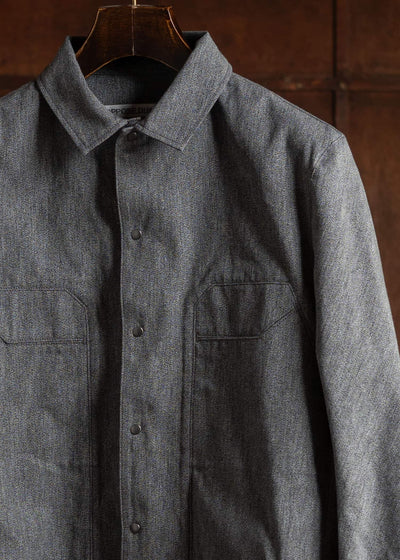 OPPOSE DUALITY 2Pocket Dungarees Shirts OD2001SHT-24SS Gray