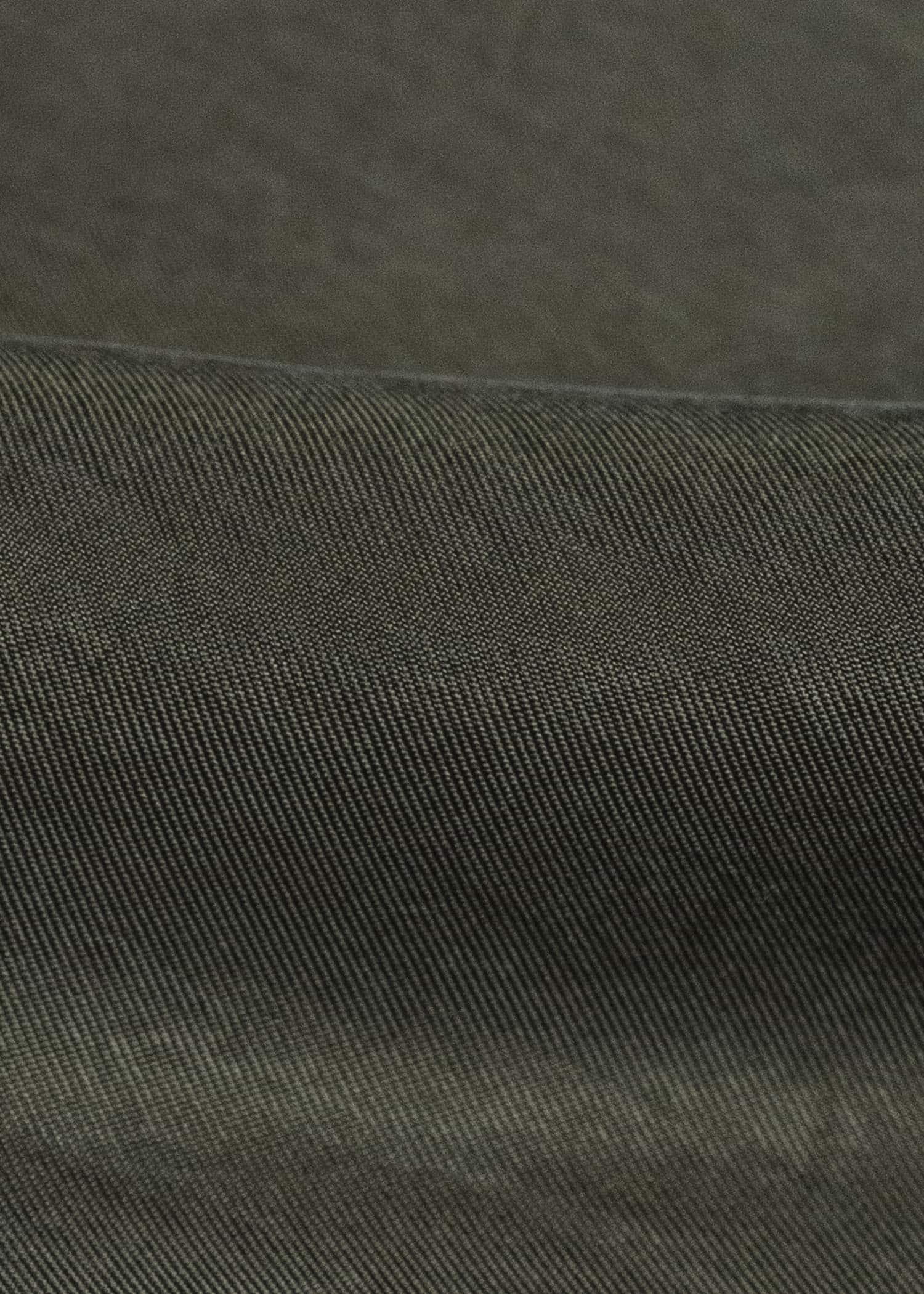 ZIGGY CHEN LARGE POCKET SHIRT KOMBU GREEN 0M2620701