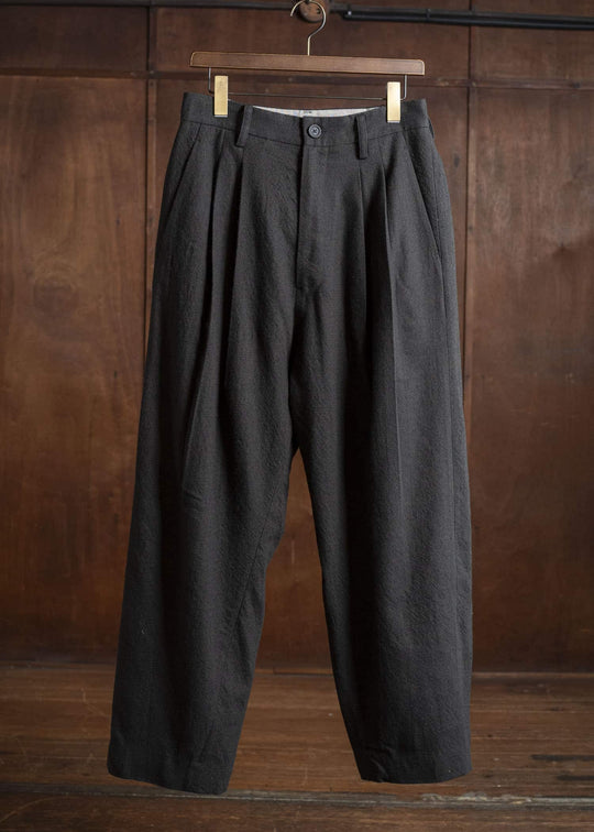 ZIGGY CHEN 0M2530513 FRONT PLEAT TROUSERS 55