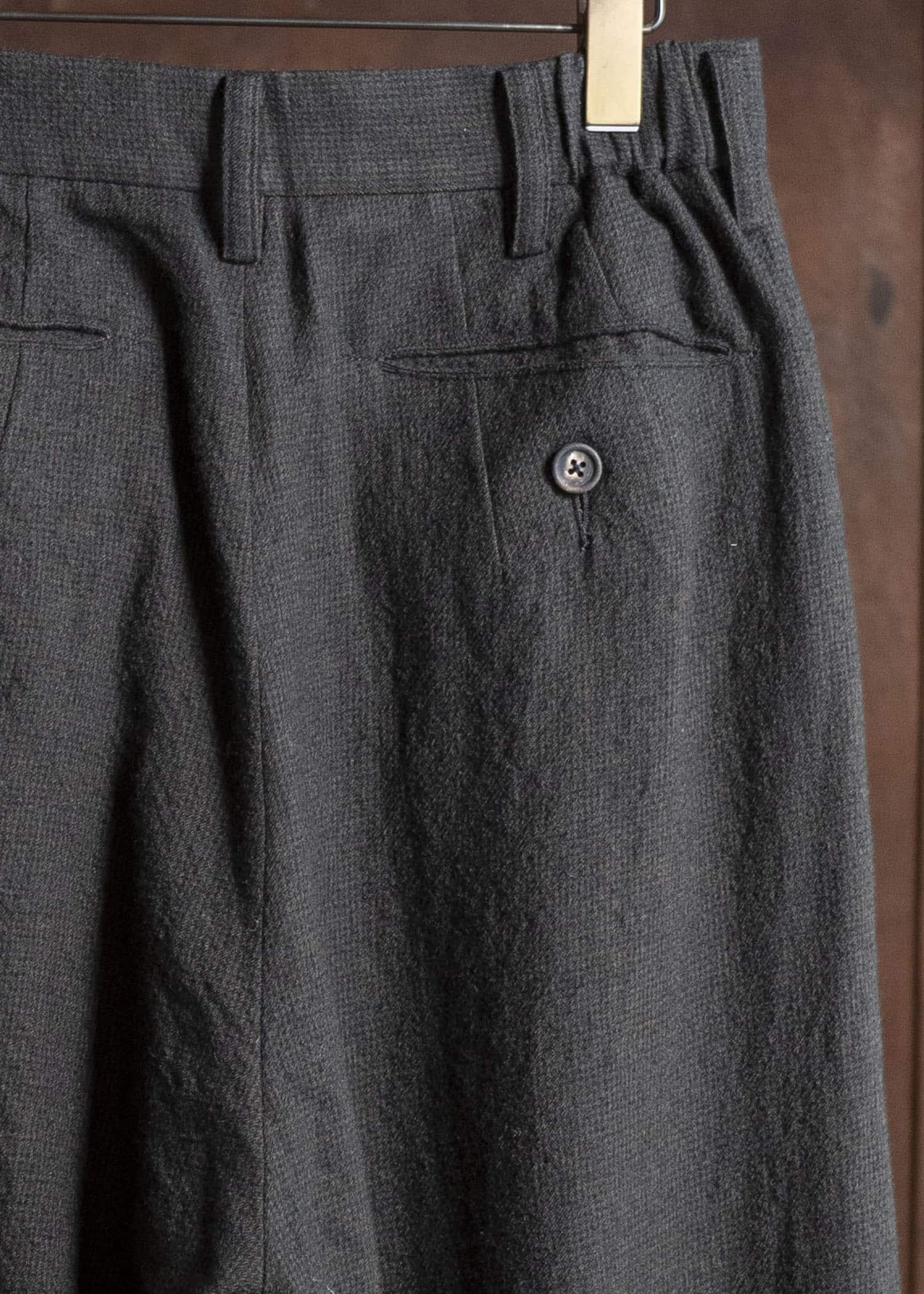 ZIGGY CHEN 0M2530513 FRONT PLEAT TROUSERS 55