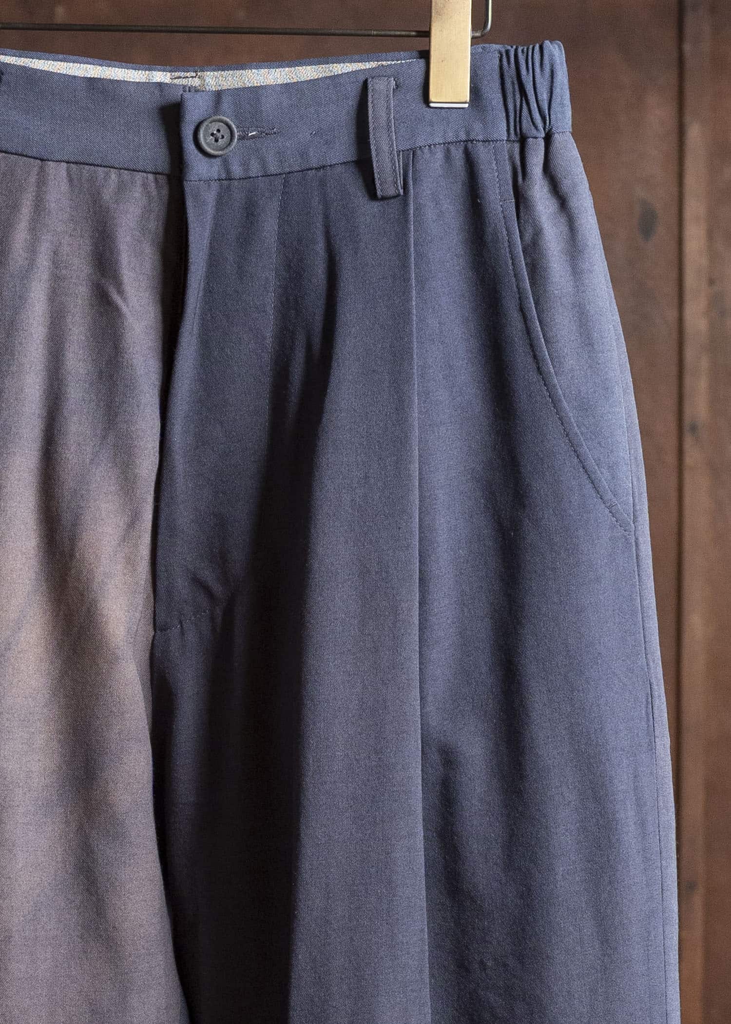 ZIGGY CHEN 0M2530550 STRAIGHT-LEG DROP CROTCH TROUSERS 24