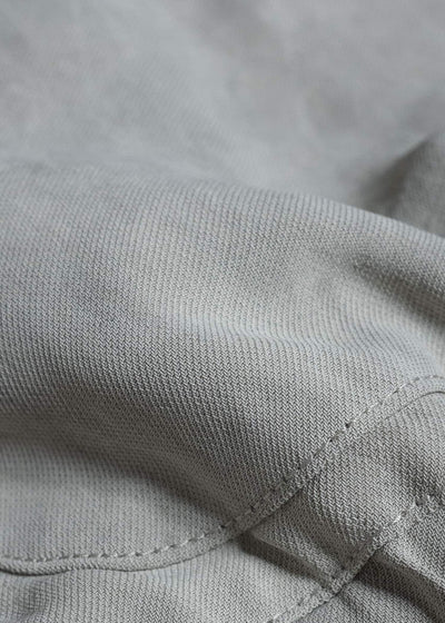 ZIGGY CHEN CROPPED AVIATOR JACKET PEARL GRAY 0M2620910