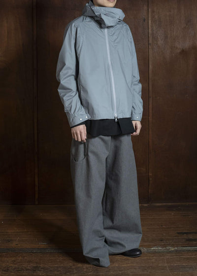 OPPOSE DUALITY OD1031PAK-26SS Pocktable Short Parka Light Blue