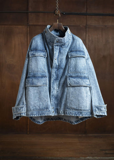 HED MAYNER Coat HMMA67024A-HA190 HA190-450-LIGHT/PASTEL BLUE