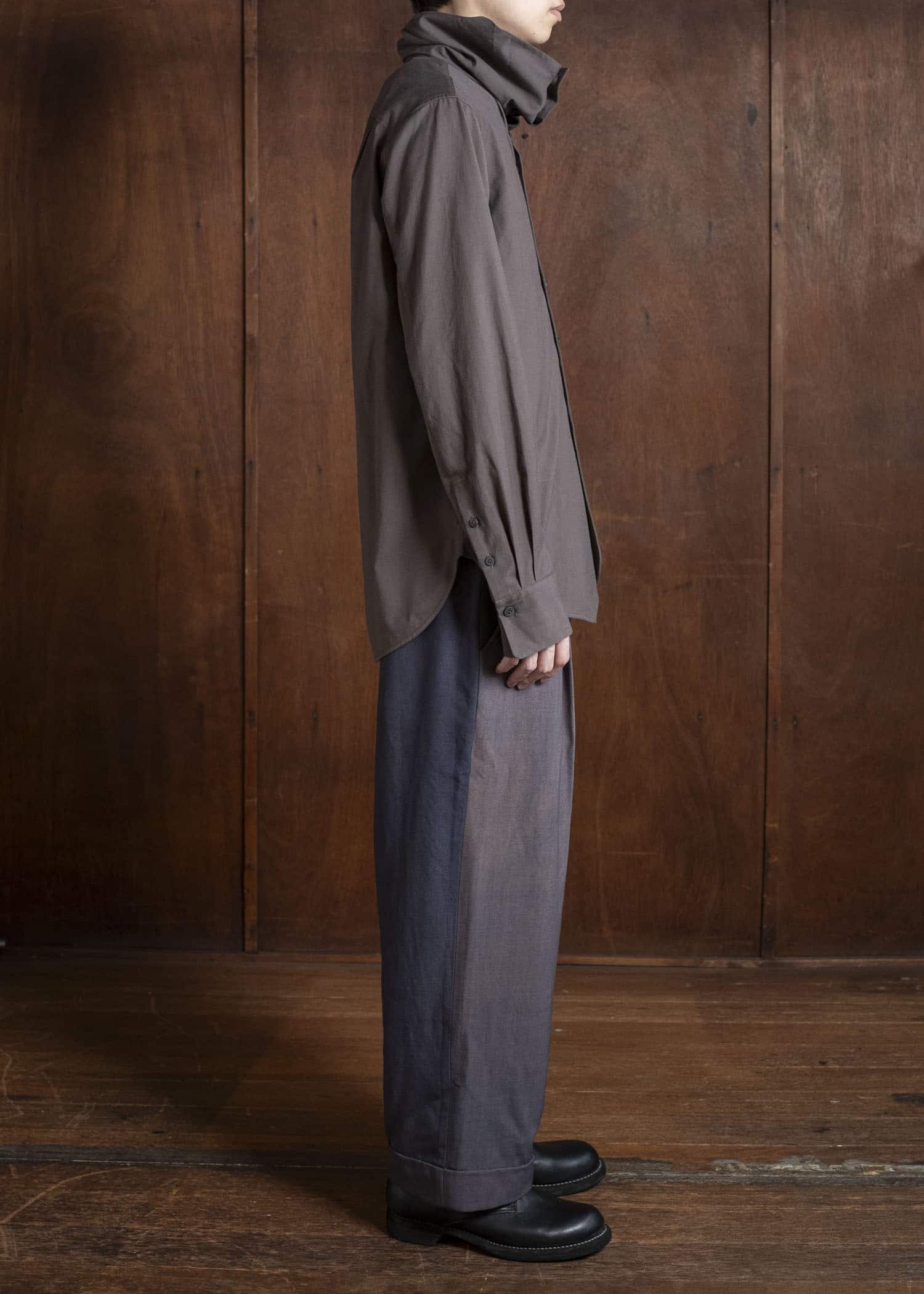 ZIGGY CHEN 0M2530550 STRAIGHT-LEG DROP CROTCH TROUSERS 24