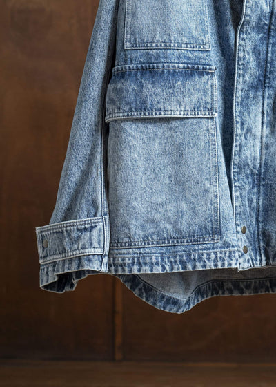 HED MAYNER Coat HMMA67024A-HA190 HA190-450-LIGHT/PASTEL BLUE