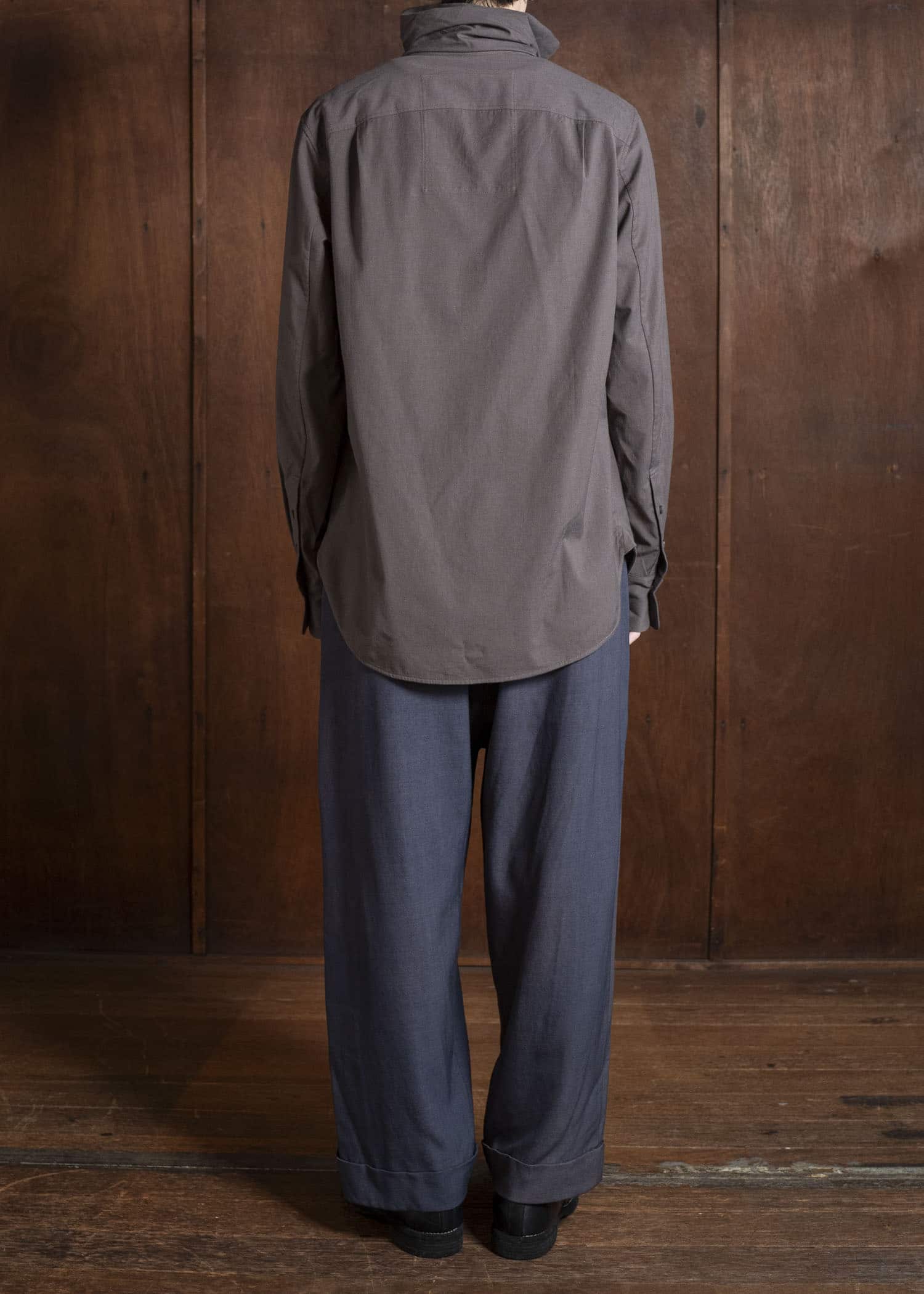 ZIGGY CHEN 0M2530734 HIGH COLLAR SHIRT 62