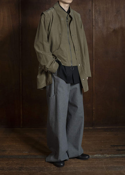 OPPOSE DUALITY OD1013COA-26SS Mod Half Coat (CONTEXT別注） Dark Green