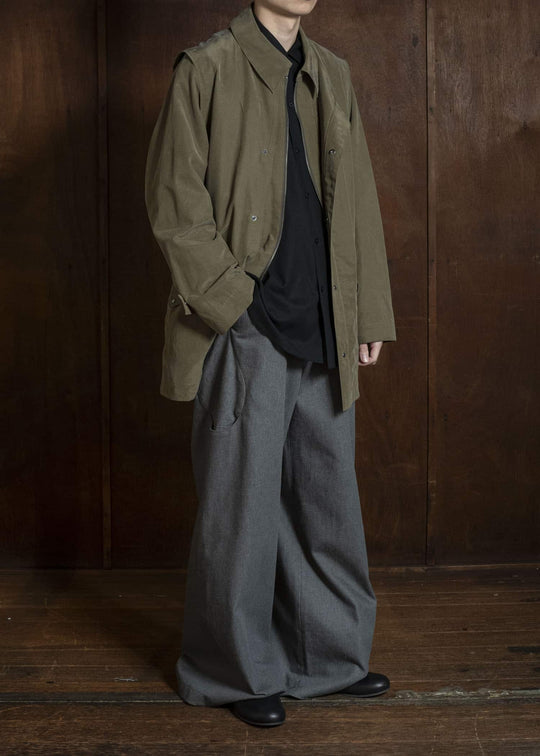 OPPOSE DUALITY OD1013COA-26SS Mod Half Coat (CONTEXT別注） Dark Green