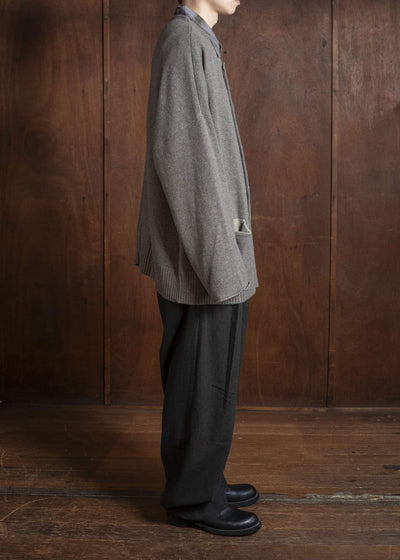 ZIGGY CHEN 0M2532503 CREW-NECK CARDIGAN 54