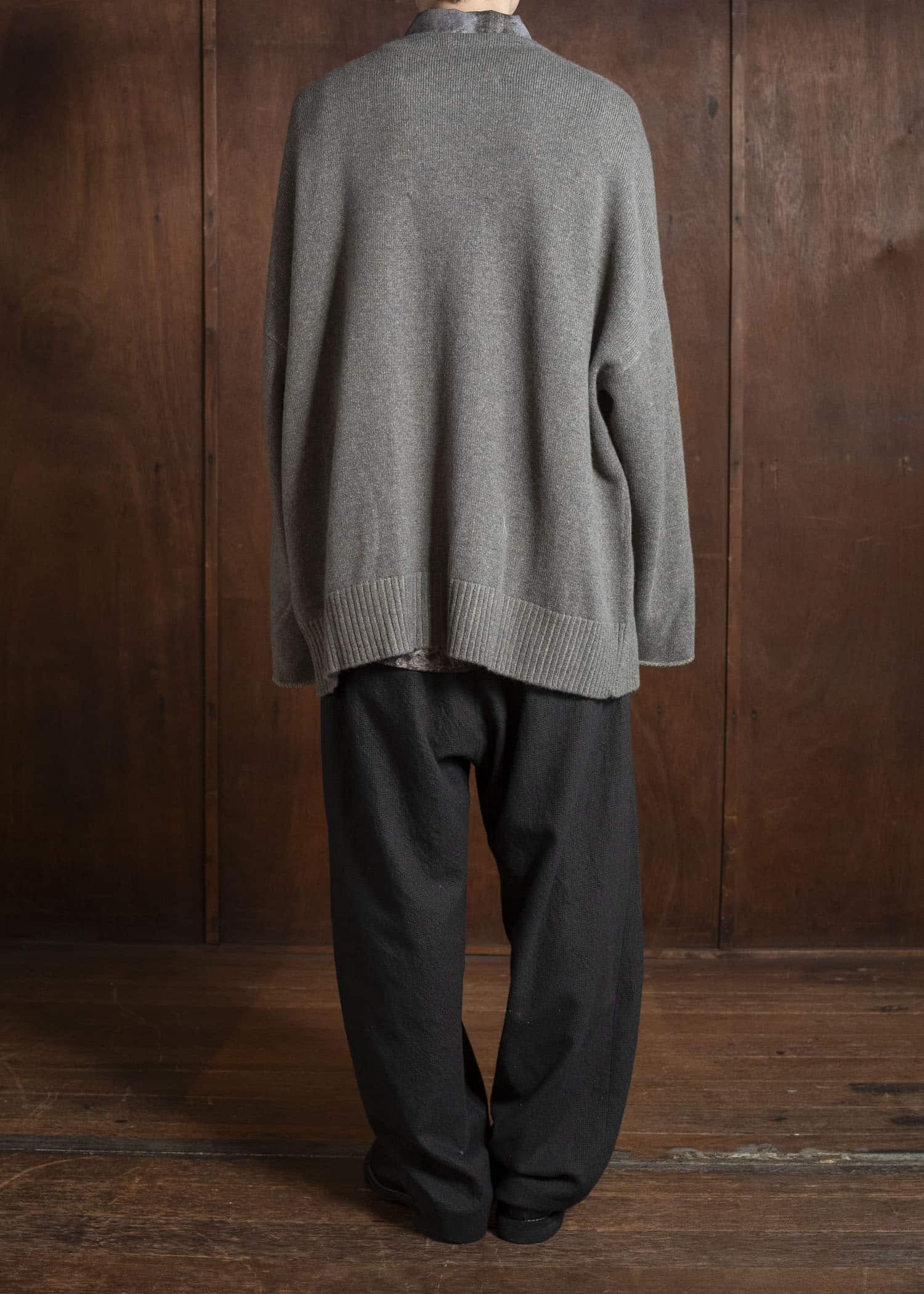 ZIGGY CHEN 0M2530513 FRONT PLEAT TROUSERS 55