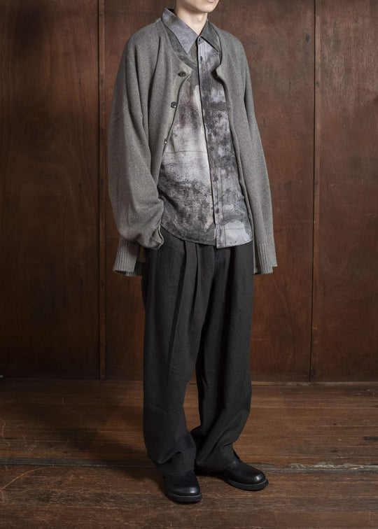 ZIGGY CHEN 0M2532503 CREW-NECK CARDIGAN 54