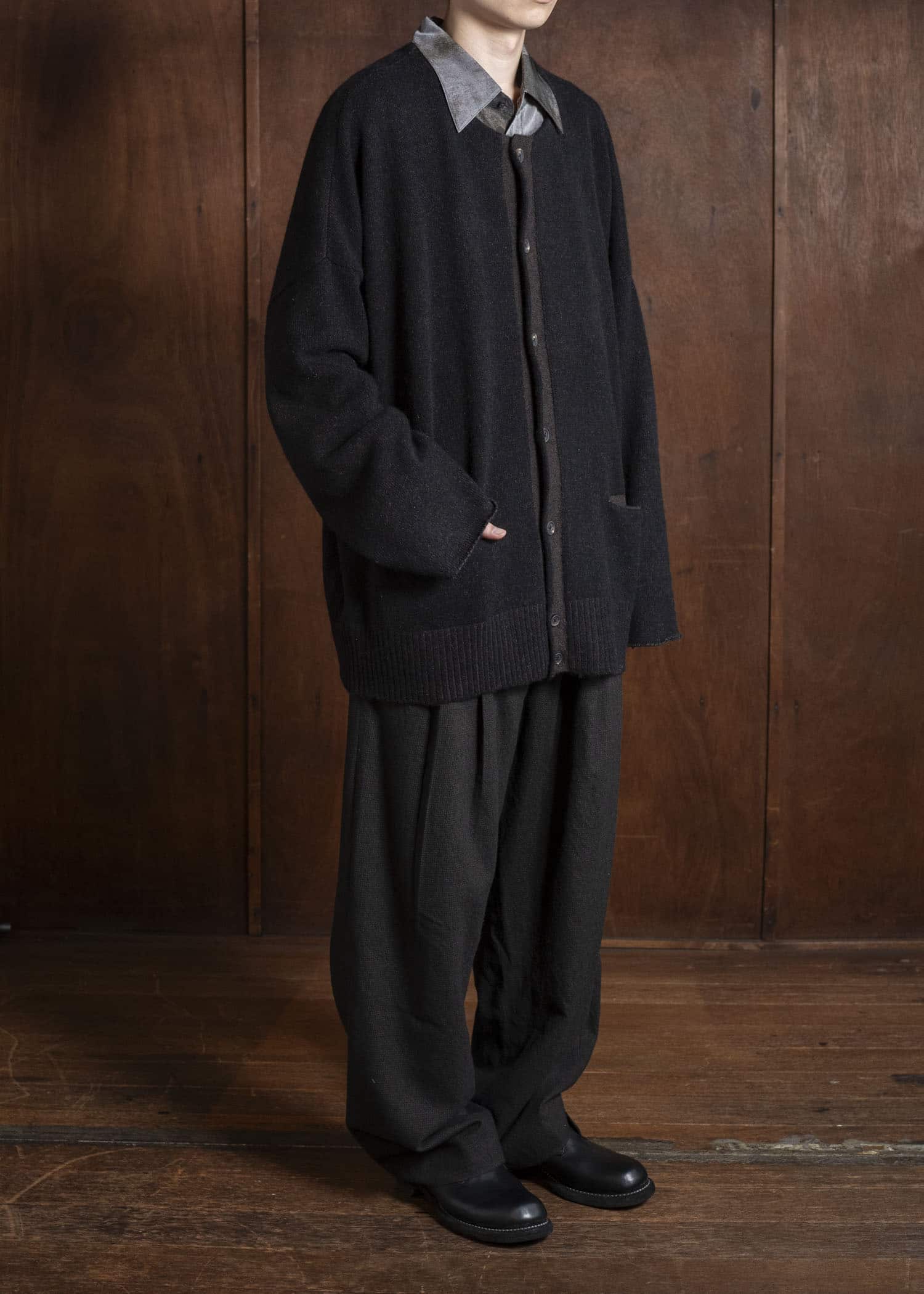 ZIGGY CHEN 0M2532501 CREW-NECK CARDIGAN 04