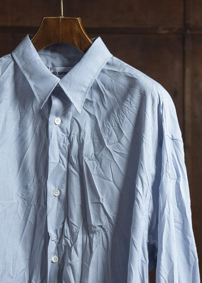 HED MAYNER Shirt HMMA60001A-HA16 HA166-450-LIGHT/PASTEL BLUE