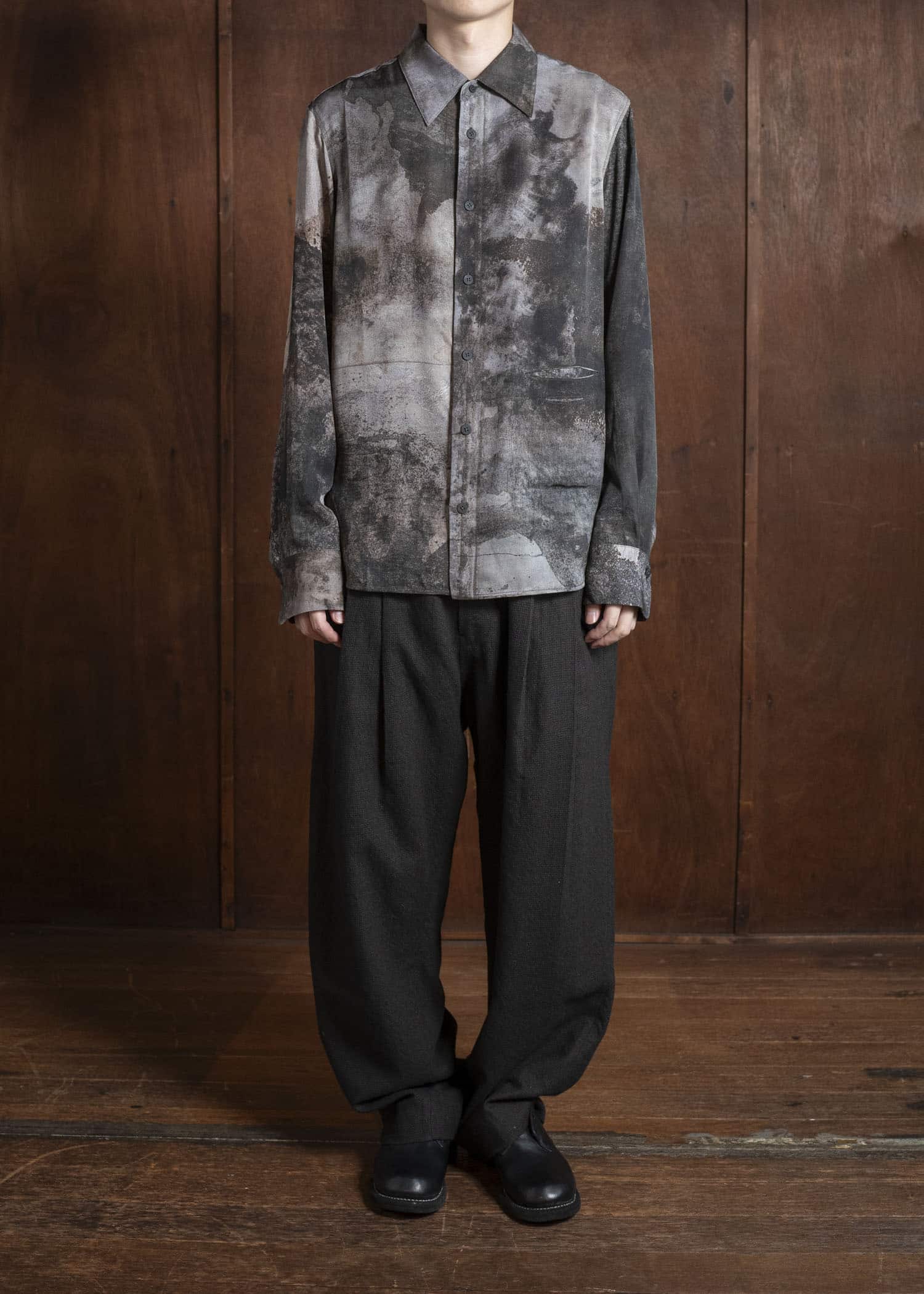 ZIGGY CHEN 0M2530705 CLASSIC DIGITAL PRINT SHIRT 03