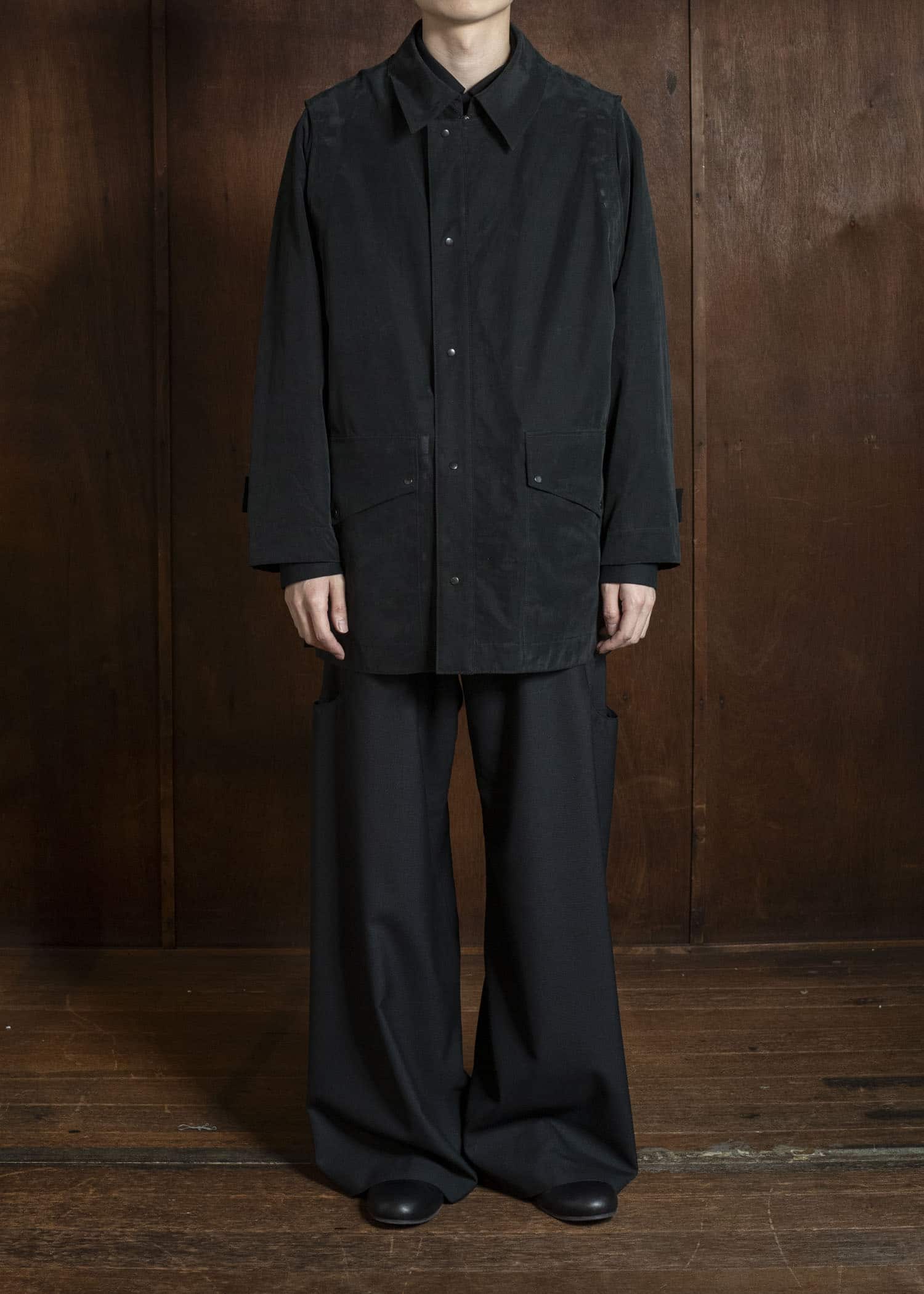 OPPOSE DUALITY OD1013COA-26SS Mod Half Coat (CONTEXT別注） Black