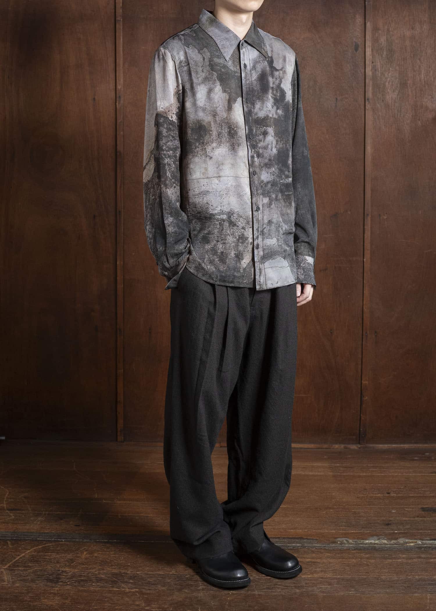 ZIGGY CHEN 0M2530705 CLASSIC DIGITAL PRINT SHIRT 03