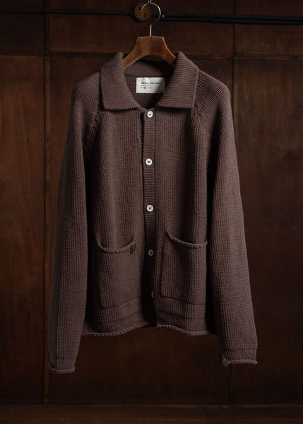 XENIA TELUNTS The Evening Cardigan Brown