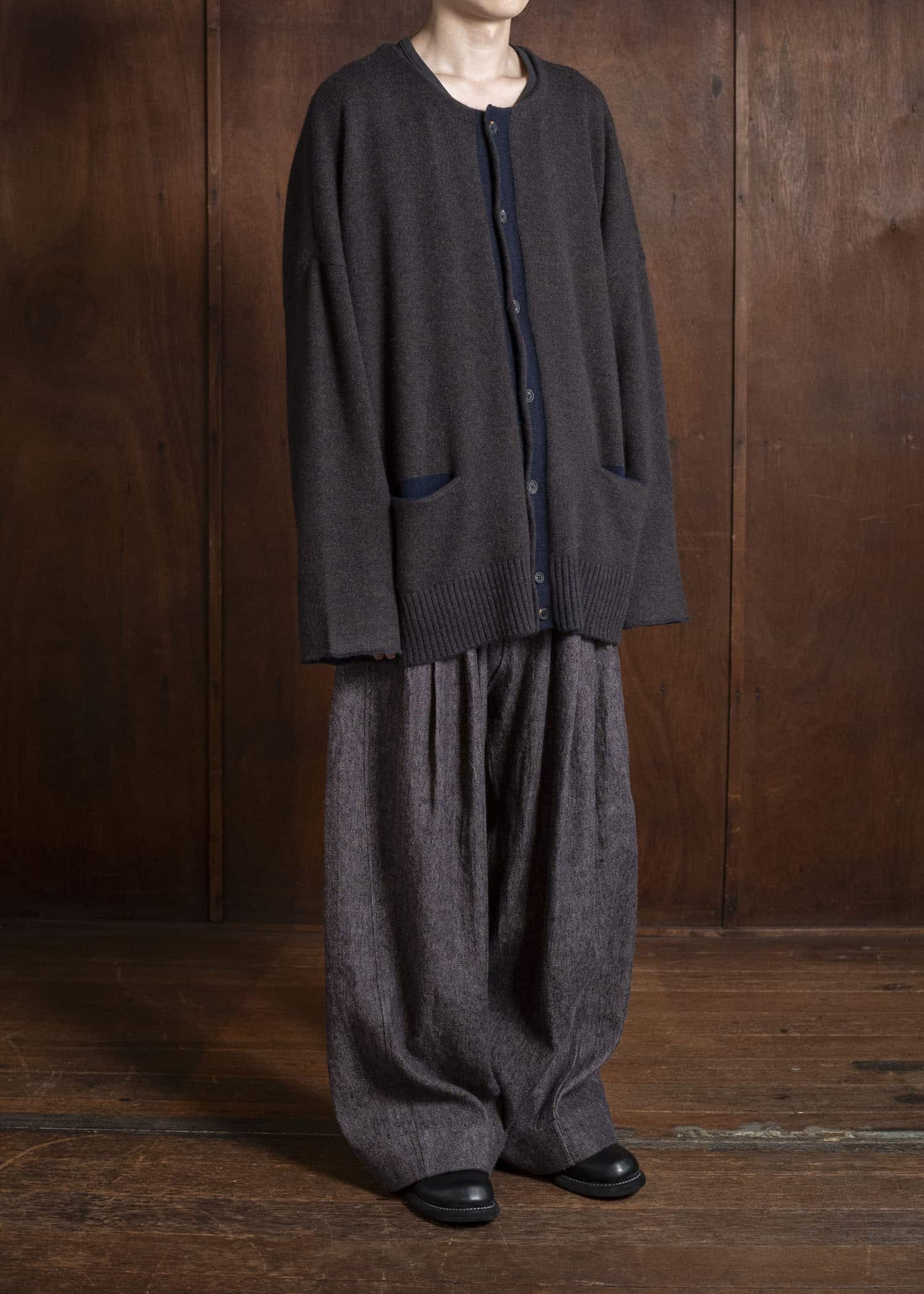 ZIGGY CHEN 0M2530548 WIDE-LEG DENIM TROUSERS 63