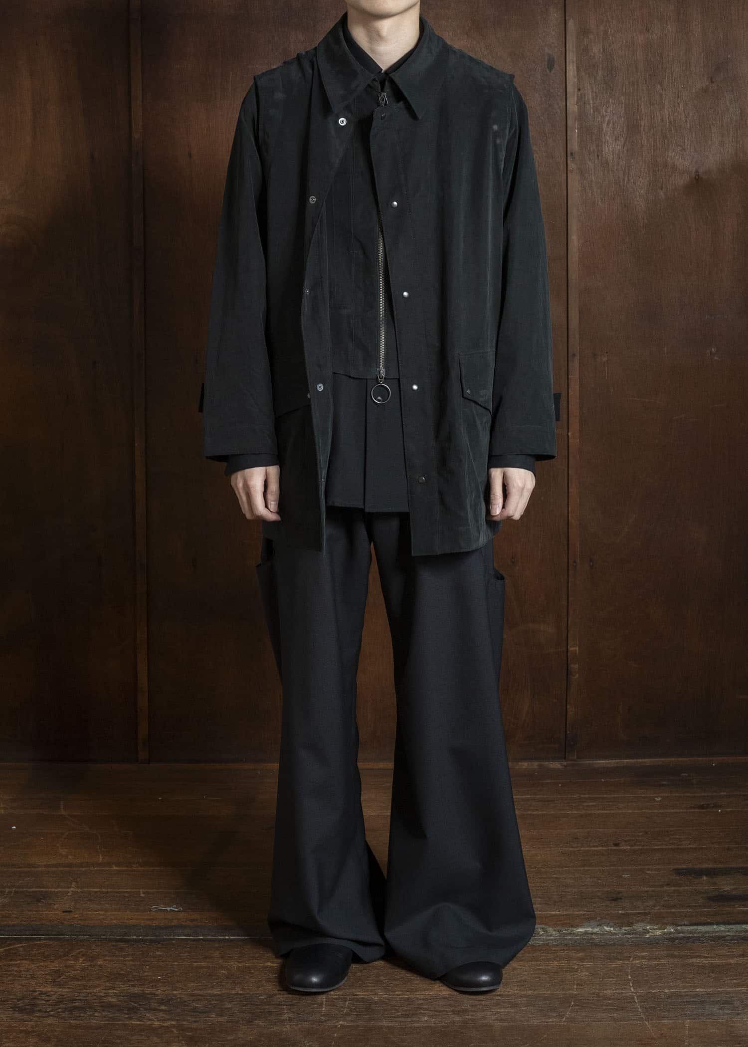 OPPOSE DUALITY OD1013COA-26SS Mod Half Coat (CONTEXT別注） Black