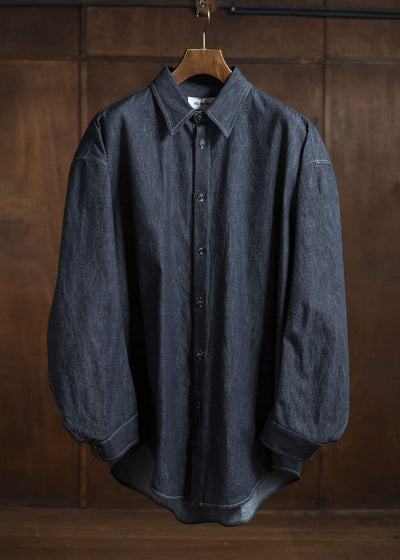 HED MAYNER Shirt HMMA67027B-HA192 HA192-430-BRIGHT BLUE