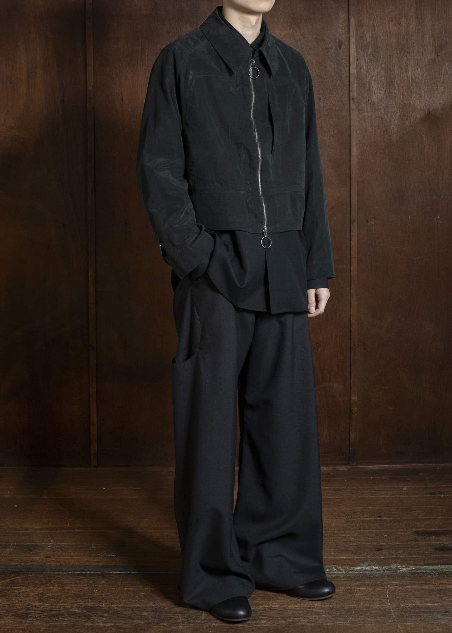 OPPOSE DUALITY OD1013COA-26SS Mod Half Coat (CONTEXT別注） Black