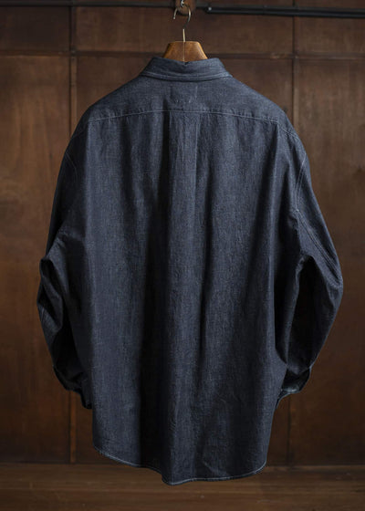 HED MAYNER Shirt HMMA67027B-HA192 HA192-430-BRIGHT BLUE