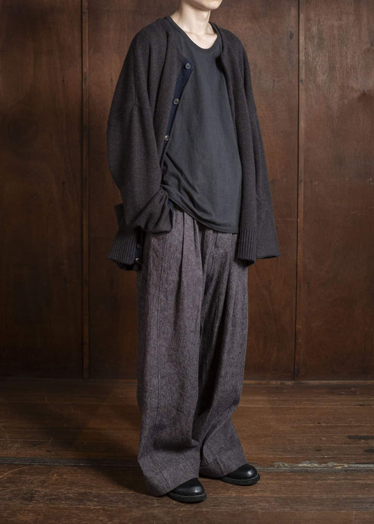 ZIGGY CHEN 0M2532504 CREW-NECK CARDIGAN 83