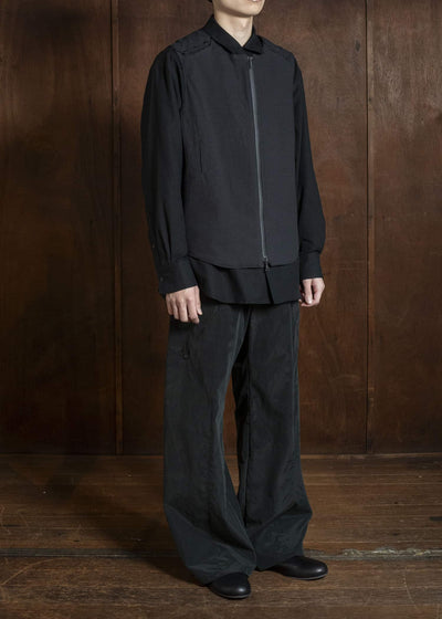 OPPOSE DUALITY OD1051VST-26SS Linen Vest Black