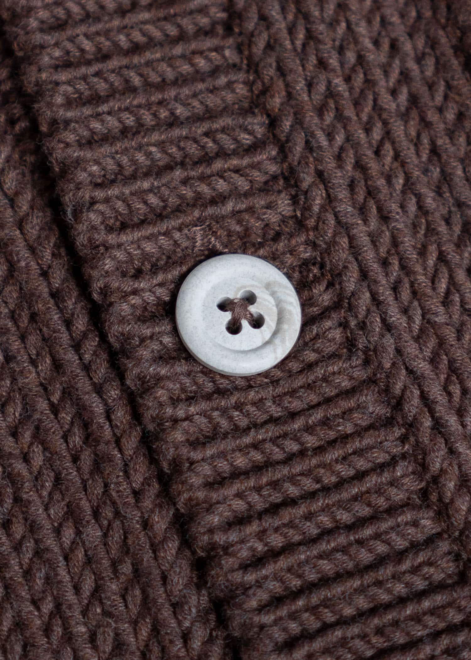 XENIA TELUNTS The Evening Cardigan Brown