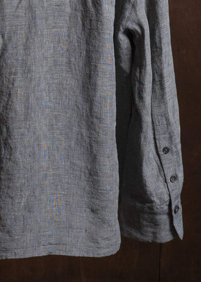 ZIGGY CHEN DOUBLE-BREASTED SHIRT JACKET GRANITE GRAY 0M2620711