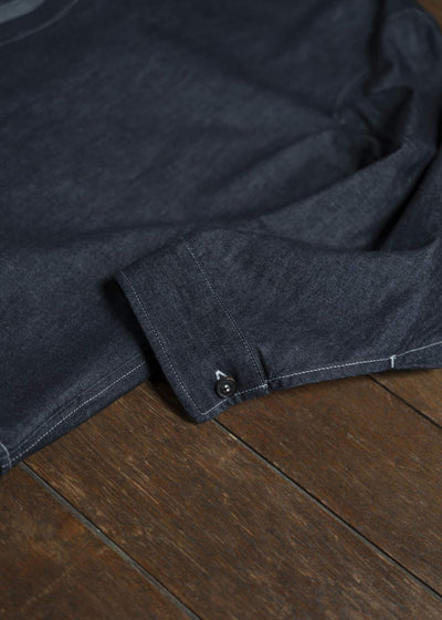 HED MAYNER Shirt HMMA67027B-HA192 HA192-430-BRIGHT BLUE