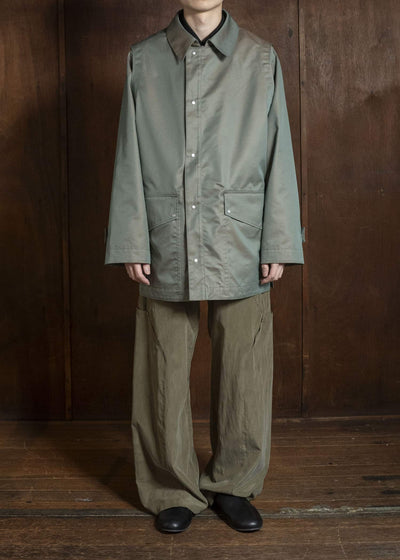 OPPOSE DUALITY OD1011COA-26SS ChambrayMod Harf Coat Beige