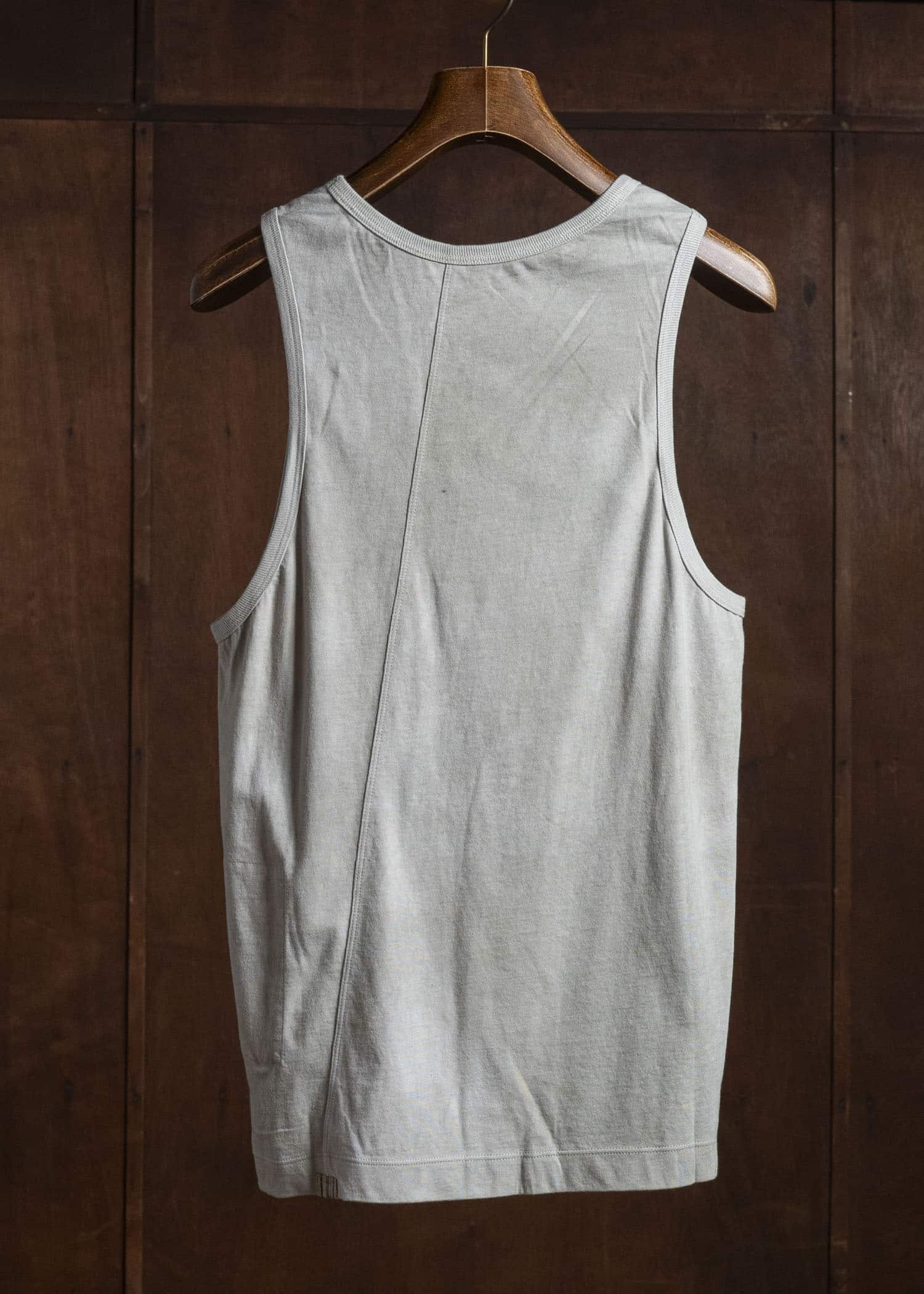 ZIGGY CHEN BASIC TANK TOP WHITISH GREEN 0M2620201