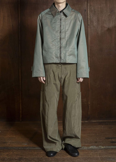 OPPOSE DUALITY OD1011COA-26SS ChambrayMod Harf Coat Beige