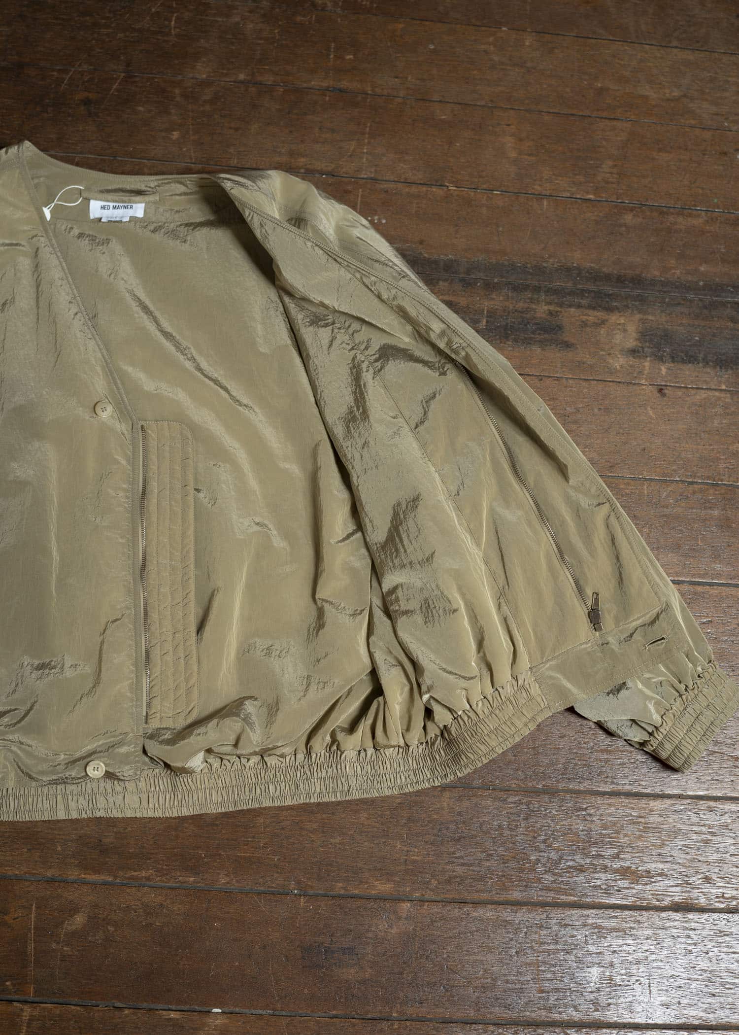 HED MAYNER Bomber HMMA10028A-HA156 HA156-267-MEDIUM BEIGE